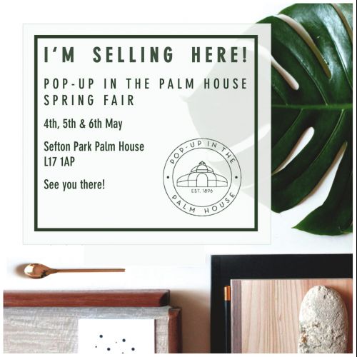 2019 May Spring Market at the Palm House flyer